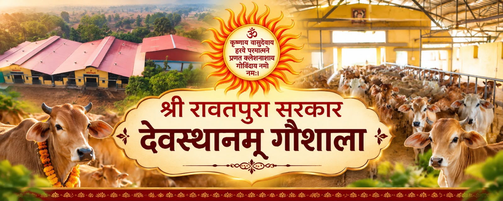 श्री रावतपुरा सरकार देवस्थानम गौशाला